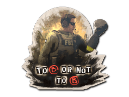 Sticker | To B or not to B
