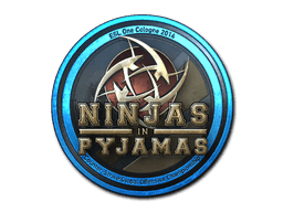 Sticker | Ninjas in Pyjamas (Foil) | Cologne 2014