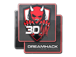 Sticker | 3DMAX | DreamHack 2014