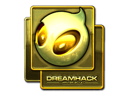 Sticker | Team Dignitas (Gold) | DreamHack 2014