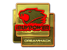 Sticker | iBUYPOWER (Gold) | DreamHack 2014