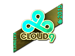 Sticker | Cloud9 G2A (Gold) | Katowice 2015