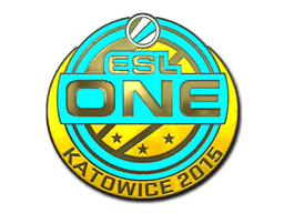 Sticker | ESL One (Gold) | Katowice 2015