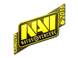 Sticker | Natus Vincere (Gold) | Katowice 2015