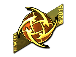 Sticker | Ninjas in Pyjamas (Gold) | Katowice 2015