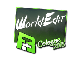 Sticker | WorldEdit | Cologne 2015