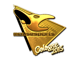 Sticker | mousesports (Gold) | Cologne 2015