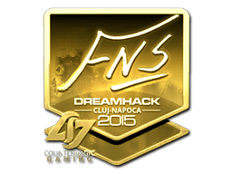 Sticker | FNS (Gold) | Cluj-Napoca 2015