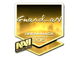 Sticker | GuardiaN (Gold) | Cluj-Napoca 2015