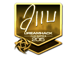 Sticker | allu (Gold) | Cluj-Napoca 2015