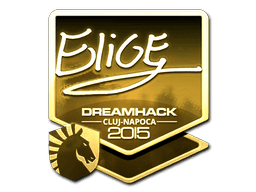 Sticker | EliGE (Gold) | Cluj-Napoca 2015