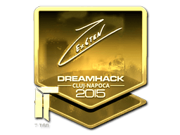 Sticker | Ex6TenZ (Gold) | Cluj-Napoca 2015