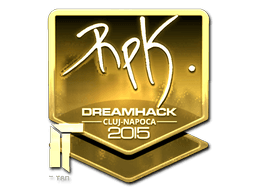 Sticker | RpK (Gold) | Cluj-Napoca 2015