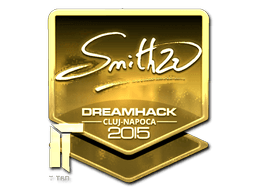Sticker | SmithZz (Gold) | Cluj-Napoca 2015
