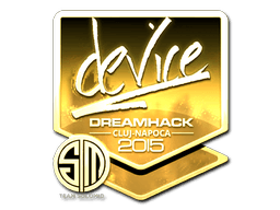 Sticker | device (Gold) | Cluj-Napoca 2015