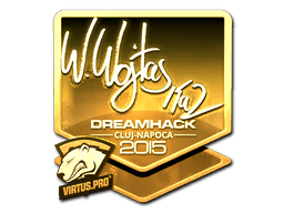 Sticker | TaZ (Gold) | Cluj-Napoca 2015