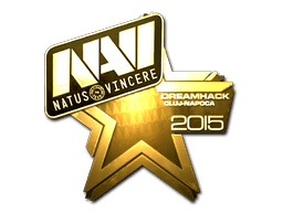 Sticker | Natus Vincere (Gold) | Cluj-Napoca 2015
