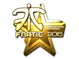 Sticker | Fnatic (Gold) | Cluj-Napoca 2015