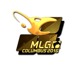 Sticker | mousesports (Gold) | MLG Columbus 2016