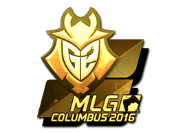 Sticker | G2 Esports (Gold) | MLG Columbus 2016