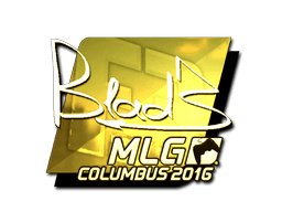 Sticker | B1ad3 (Gold) | MLG Columbus 2016