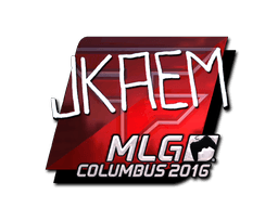 Sticker | jkaem (Foil) | MLG Columbus 2016