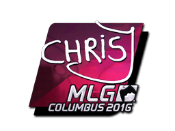 Sticker | chrisJ (Foil) | MLG Columbus 2016