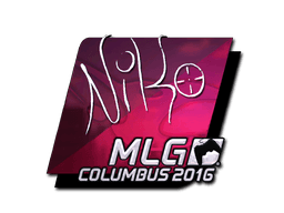 Sticker | NiKo (Foil) | MLG Columbus 2016