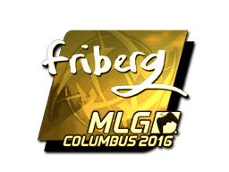 Sticker | friberg (Gold) | MLG Columbus 2016