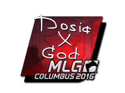 Sticker | Dosia (Foil) | MLG Columbus 2016