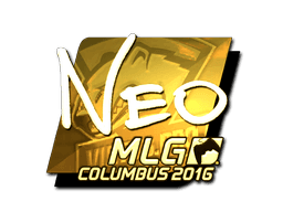 Sticker | NEO (Gold) | MLG Columbus 2016
