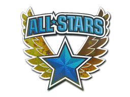 Sticker | All-Stars Blue (Holo)