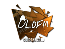 Sticker | olofmeister (Foil) | Cologne 2016