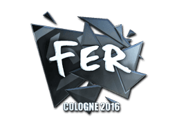 Sticker | fer (Foil) | Cologne 2016