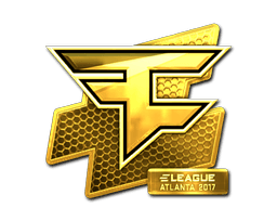 Sticker | FaZe Clan (Gold) | Atlanta 2017
