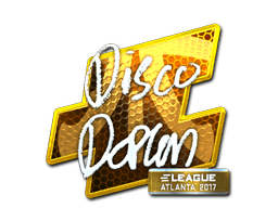 Sticker | disco doplan (Foil) | Atlanta 2017