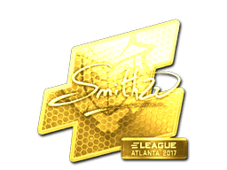 Sticker | SmithZz (Gold) | Atlanta 2017