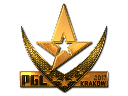 Sticker | Astralis (Gold) | Krakow 2017