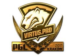 Sticker | Virtus.Pro (Gold) | Krakow 2017