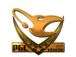 Sticker | mousesports (Gold) | Krakow 2017