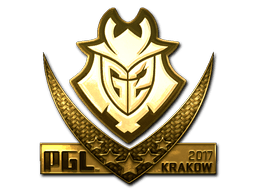 Sticker | G2 Esports (Gold) | Krakow 2017