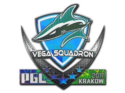 Sticker | Vega Squadron (Holo) | Krakow 2017