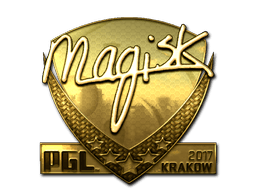 Sticker | Magisk (Gold) | Krakow 2017