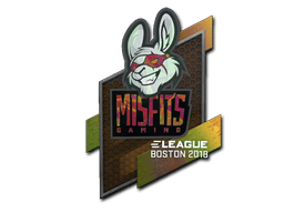 Sticker | Misfits Gaming (Holo) | Boston 2018