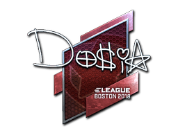 Sticker | Dosia (Foil) | Boston 2018