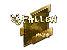 Sticker | FalleN (Gold) | Boston 2018
