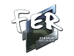 Sticker | fer (Foil) | Boston 2018
