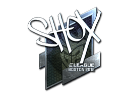 Sticker | shox (Foil) | Boston 2018