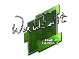 Sticker | WorldEdit | Boston 2018