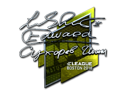 Sticker | Edward (Foil) | Boston 2018